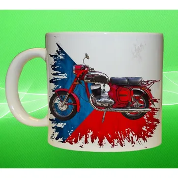 hrnek s motorkou České výroby VIII 450ml