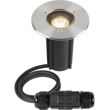 Venkovní osvětlení BIG WHITE (SLV) DASAR S svítidlo pro vestavbu do země, 4 W, 3000 K, 24°, IP67, válcové, antracit 1007680