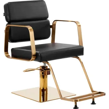 Kadeřnické křeslo Kadeřnické křeslo PORTO - zlato černé