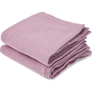 látková plena NUUROO Bao mušelínové plenky Solid Woodrose, 2 ks