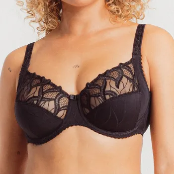 Podprsenka Louisa Bracq - Julia podprsenka vysoká nevyztužená noir 95G 477-01