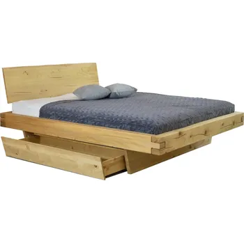 Postel Woody Masivní smrková postel Matteo 180 x 200 cm