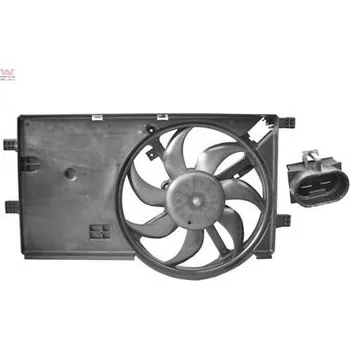 Chladič motoru Větrák, chlazení motoru VAN WEZEL 1748747