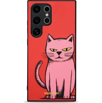 Pouzdro na mobilní telefon Lesklý kryt Mobiwear Glossy - Samsung Galaxy S24 Ultra - G054G Kocourek (Prémiové lesklé pouzdro, obal, kryt Mobiwear Glossy na mobil Samsung Galaxy S24 Ultra - G054G Kocourek, materiál Plast + TPU silikon - krytí po všech stranách, neošoupatelný potisk,)