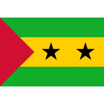 Vlajka Státní vlajka Svatý Tomáš a Princův ostrov tištěná venkovní Alerion