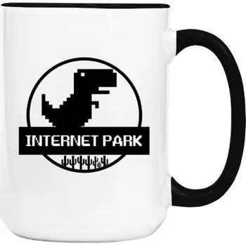 Hrnek velký barevný s potiskem Internet Park hrnek