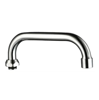 Ramínko k vodovodní baterii kulaté "U" 3/4" výtokové - 18cm 301