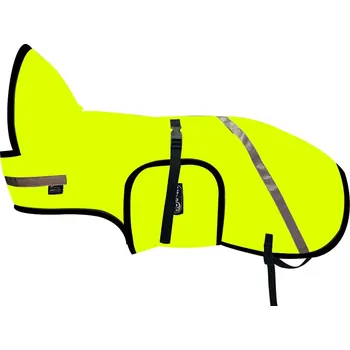 Obleček pro psa Zimní vesta JEDNOBAREVNÁ (55cm, neon zelená)