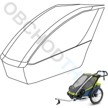 vozík za kolo Thule Body SPT1 Chartreuse 17-X 30191036