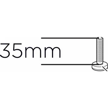 Příslušenství ke střešnímu nosiči Thule Šroub 35mm 50807