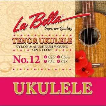 Struna pro kytaru a smyčcový nástroj LaBella Acoustic Folk L-12, Struny na tenorové ukulele