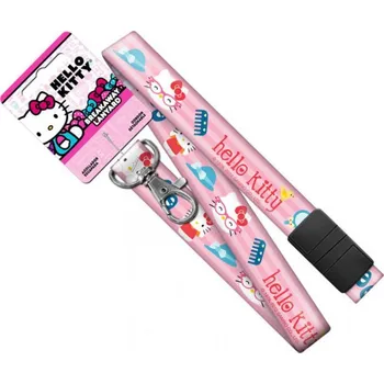 Popruh Hello Kitty růžový