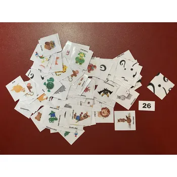 Pexeso HandMade by VeJa Velké pexeso vel.XL č.26 - Německy zvířata (92kousků)