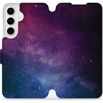 Pouzdro na mobilní telefon Flipové pouzdro Mobiwear - Samsung Galaxy S24 Plus - V147P Mlhovina (Knížkové flip pouzdro, obal, kryt na mobil Samsung Galaxy S24 Plus - V147P Mlhovina, materiál Umělá kůže + TPU - ochrana 360°, stojánek, silikonová vanička, magnetické zavírání)