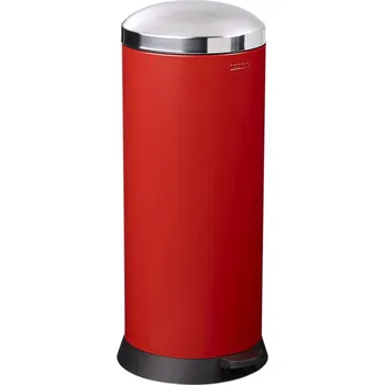 Odpadkový koš Rossignol SAS Pedálový koš Rossignol Bomba 91046, 30 L, červený, RAL 3002, ROS91046