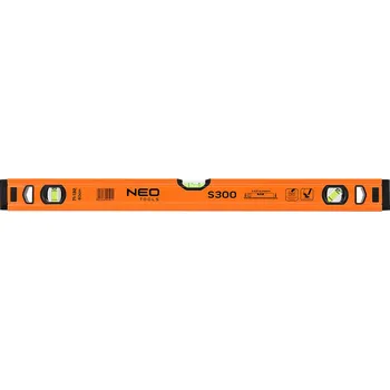 Vodováha NEO TOOLS Hliníková vodováha S 300, 3 libely, 60 cm