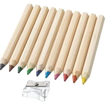 Hračka pro nejmenší Barevné pastelky 10 ks