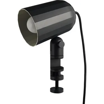 Lampička Stolní / policová lampa Hay Noc Clip Lamp tmavě šedá