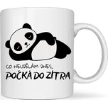 Hrneček - Co neudělám dnes, počká do zítra (panda)