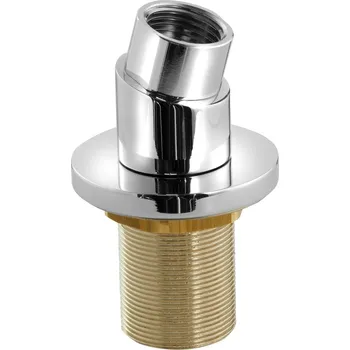 Sapho Sprchová průchodka na okraj vany s mezikusem F1/2"-M15x1, chrom 1205-41