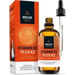 WoldoHealth Vitamin D3 K2 Kapky 1000 IU 50 ml