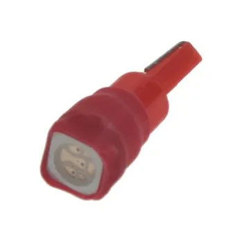 Povinná bezpečnostní výbava LED T5 červená, 12V, 1LED, 3SMD, 95181RED