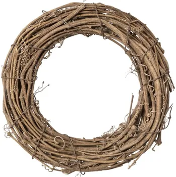 Samolepící dekorace DP Craft Přírodní věnec z větviček 20cm