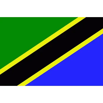 Vlajka Státní vlajka Tanzanie tištěná venkovní Alerion