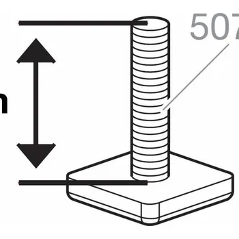 Thule Šroub T-track M6x26mm 50749