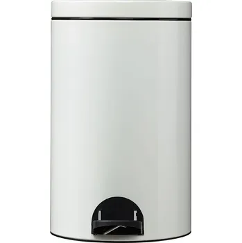 Odpadkový koš Rossignol SAS Pedálový odpadkový koš Rossignol Sanelia 90361, 20 L, bílý, RAL 9016, ROS90361