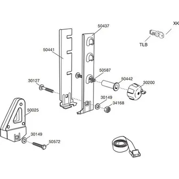 Příslušenství ke střešnímu nosiči Thule Load stop 503, 548 50025
