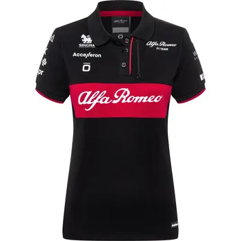 Alfa Romeo F1 Team dámská týmová polokošile černá - XL