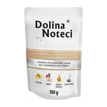 Krmivo pro psa Dolina Noteci Dolina Noteci Premium s husou, bramborami a jablky malých plemen 100 g