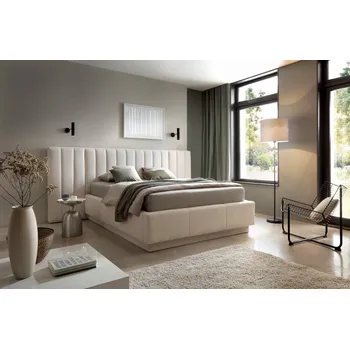 Postel Čalouněná postel Cortez s bočními panely 140x200