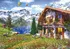 Puzzle Educa Chata v Alpách 4000 dílků
