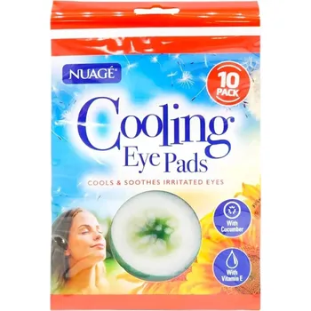 Péče o oční okolí Nuagé Cooling Eye Pads chladící polštářky na oči 10 ks