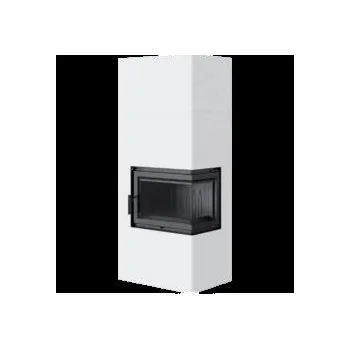 Krbová vložka KRATKI SIMPLE BOX 8kW bílá BS PRAVÁ krbová vložka