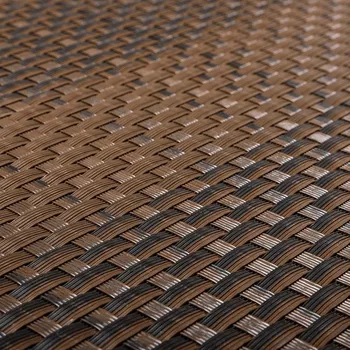 Příslušenství pro plot Umělý ratan - černo-hnědá, balení 1x20m (Ratanová rohož z technoratanu - balení 20m)