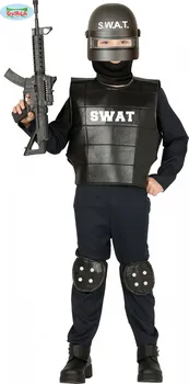 Karnevalový kostým Fiestas Guirca Swat dětský kostým policista s vestou