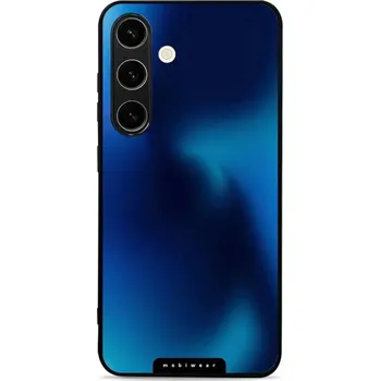 Pouzdro na mobilní telefon Lesklý kryt Mobiwear Glossy - Samsung Galaxy S24 - G068G Modrý odstín (Prémiové lesklé pouzdro, obal, kryt Mobiwear Glossy na mobil Samsung Galaxy S24 - G068G Modrý odstín, materiál Plast + TPU silikon - krytí po všech stranách, neošoupatelný potisk, tenk