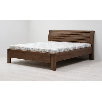 Postel BMB Vanessa postel - buk Moření: šedá, Provedení: Jádrový buk cink, Rozměr: 160 x 200 cm