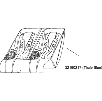 Sedátko Thule Blue Thule 32190217