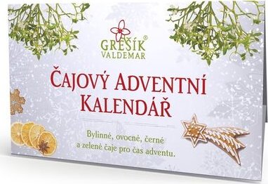 Valdemar Grešík Čajový adventní kalendář