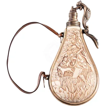 Karnevalový kostým Deepeka Prachovnice, láhev na střelný prach z imitace slonové kosti