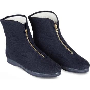 Pánská zimní obuv Ovčí věci Filcové pánské vysoké důchodky černé