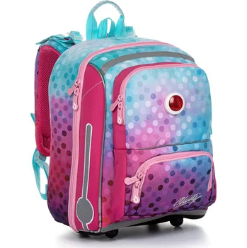 Školní batoh Školní aktovka s puntíky Topgal BEBE 20001