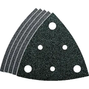 Brusný kotouč Brusný papír děrovaný tvaru Delta se suchým zipem, P220, 5ks
