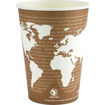 Jednorázové nádobí Miska papírová BIO WorldArt 940ml/25ks