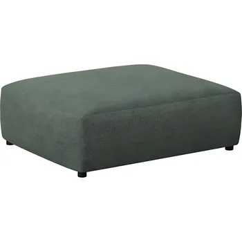 Taburet Zelená čalouněná podnožka FLEXLUX LUCERA 104 x 82 cm