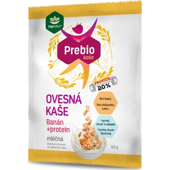 Topnatur Prebio ovesná kaše mléčná 65 g